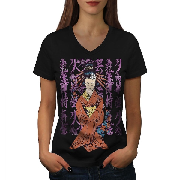 Japan Mystic Girl Women T-shirt S
