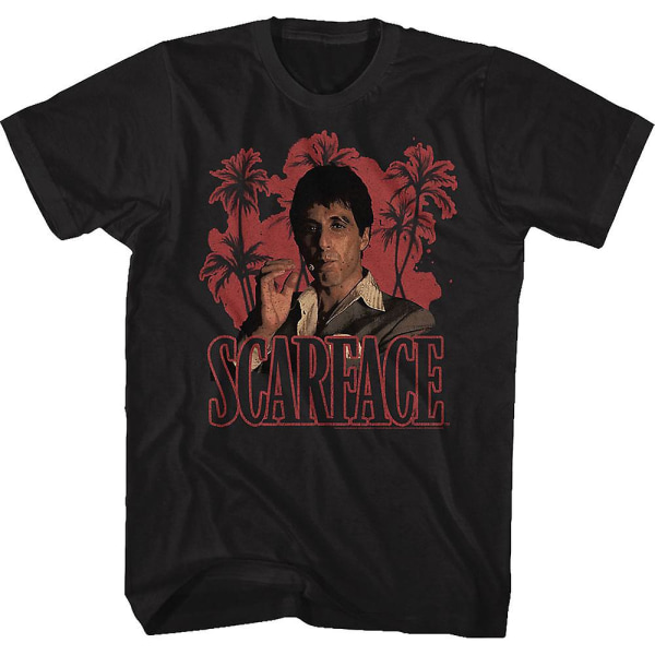Palmträd Scarface T-shirt XXXL