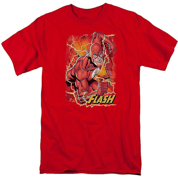 Super Speed ​​Flash DC Comics T-shirt Kläder XXL