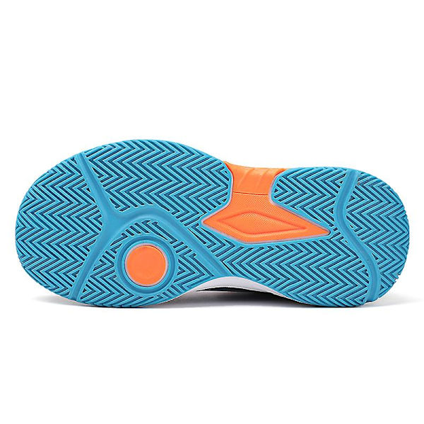 Basketskor för barn Mode Halkfria sneakers Sportskor som andas Yj008 BlackBlue 34