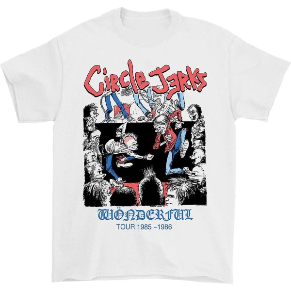 Circle Jerks Wonderful Tour T-shirt M