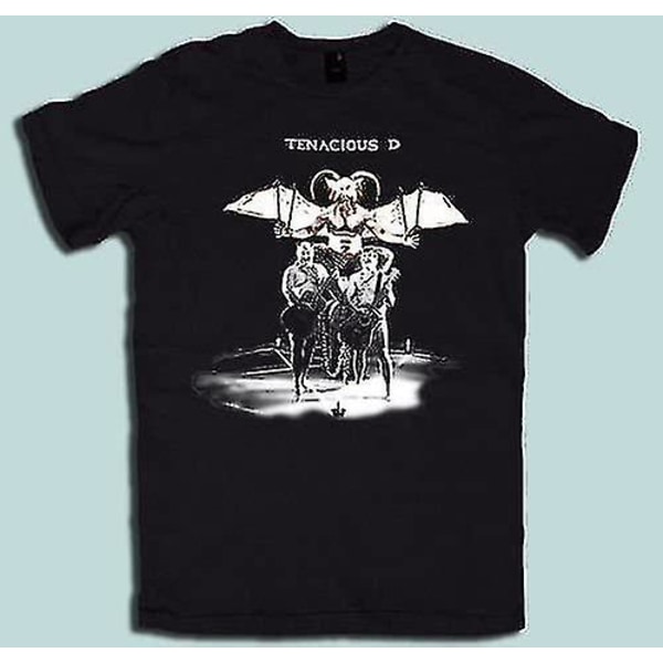 Remaja Jaya Tenacious D Album Svart T-shirt för män XL