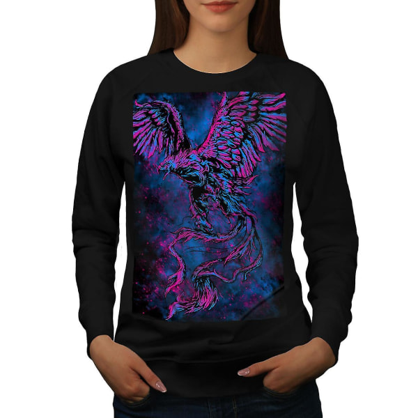 Färgglada Beast Fantasy Women Blacksweatshirt M