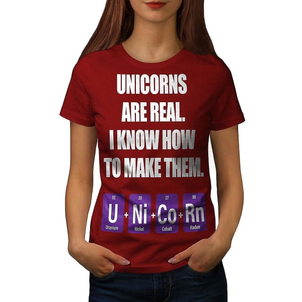 Unicorn Formula Fun Women T-shirt XL