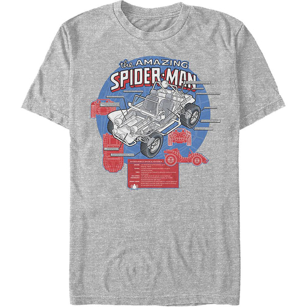 Spider-Mobile Marvel Comics T-shirt M