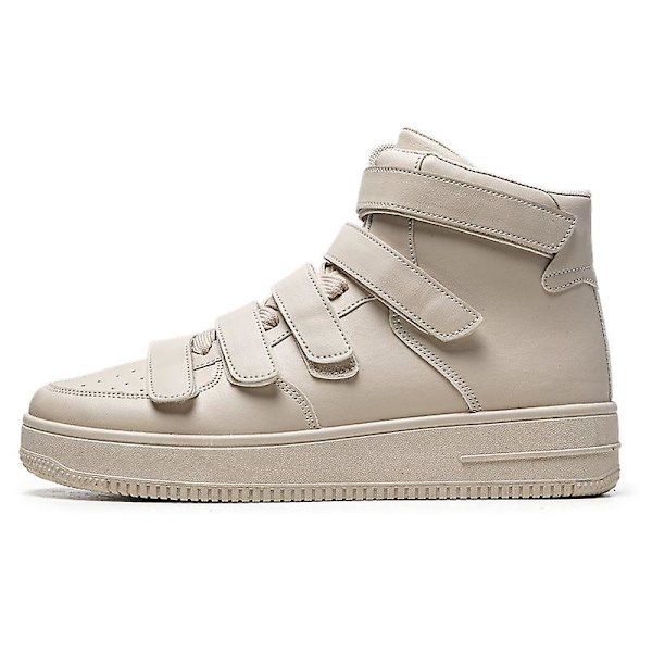 Herrsneakers Andas Dam Skateboarding Skor Löparskor K021 Beige 41