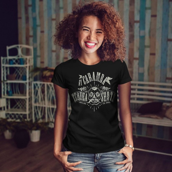 Tequila Shots Mode T-shirt för kvinnor S