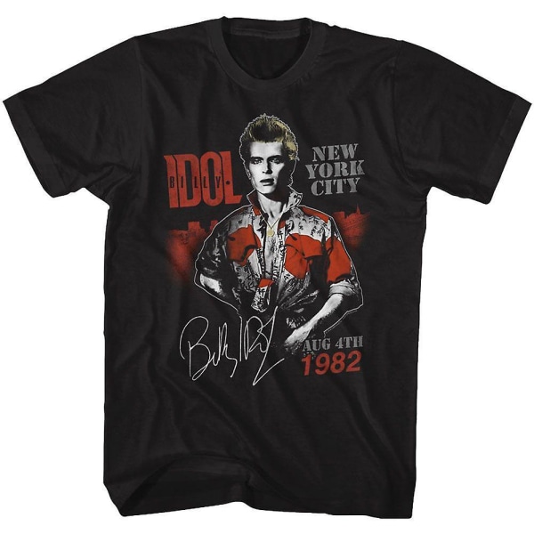 Billy Idol Aug '82 T-shirt XXL