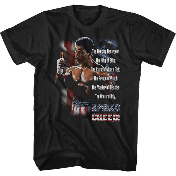 Apollo Creed Smeknamn T-shirt XL