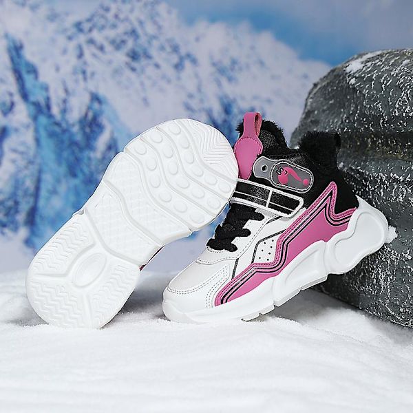 Barn Sneakers Andas löparskor Mode Pojkar Flickor Sportskor 3Azr2917 Pink 34