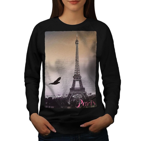 Paris Love Photo Women Sweatshirt 3XL