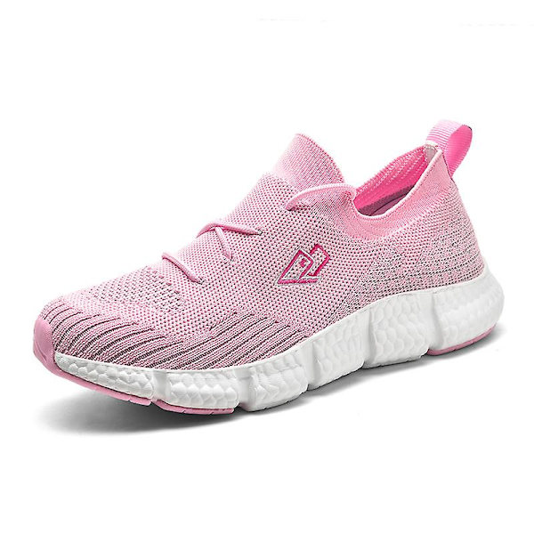 Casual bekväma sneakers som andas löparskor för män 220 Pink 44
