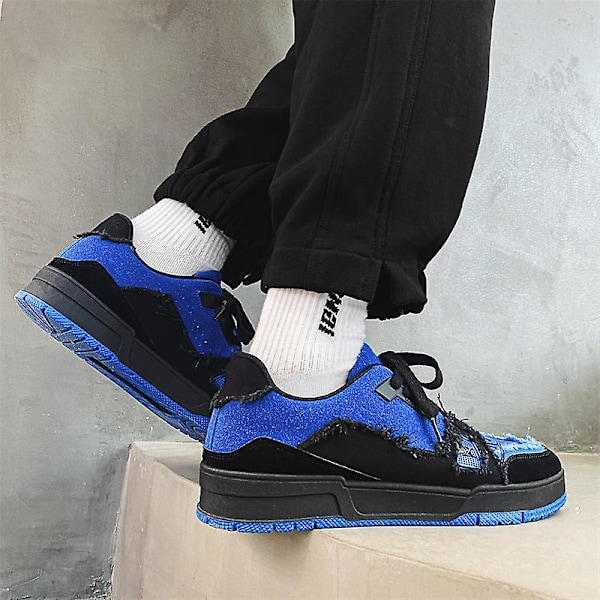 Herr Sneakers Andas Herr Skateboard Skor Löparskor 2Iv09 Blue 41