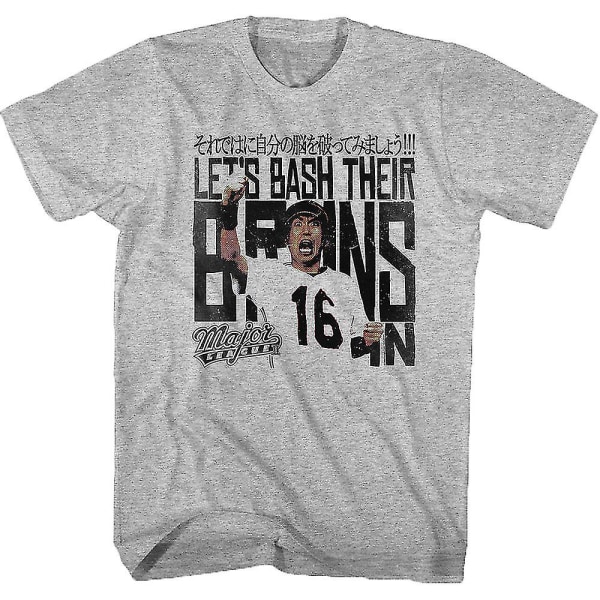 Bash deras hjärnor i Major League T-shirt S