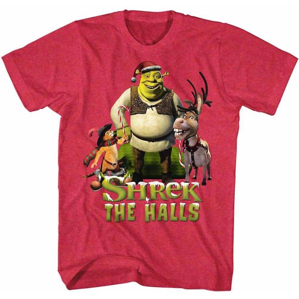 Shrek Holiday Group T-shirt XL