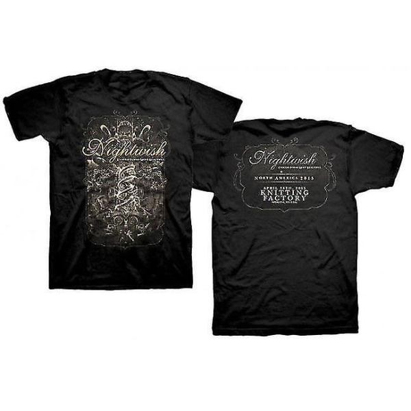 Nightwish 24 april Knitting Factory T-shirt L