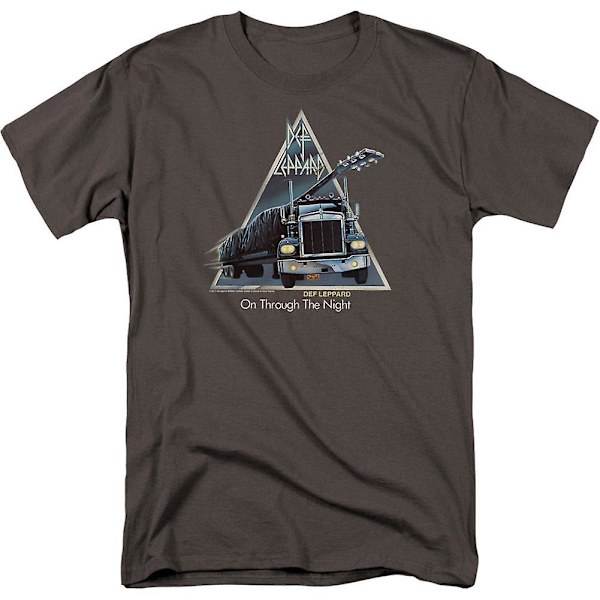 Def Leppard På Genom Natten Vuxen T-shirt S