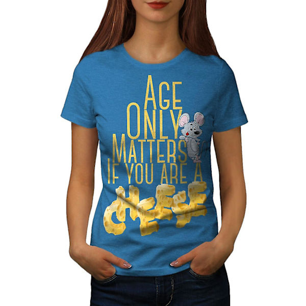 Ostälskare Födelsedag Kunglig T-shirt för kvinnor M