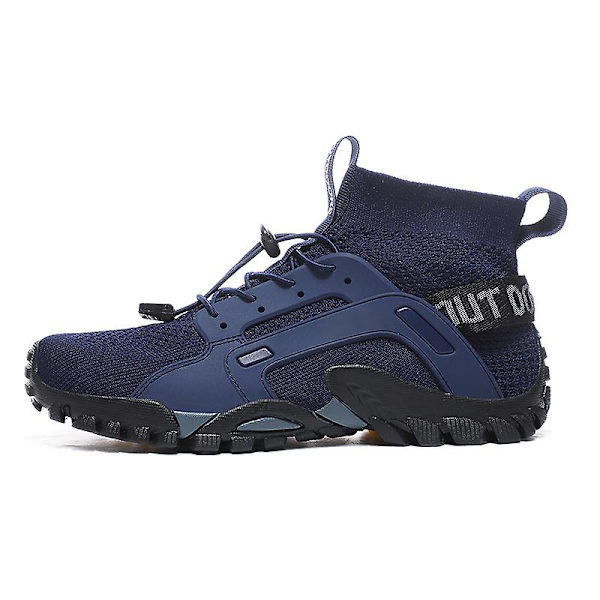 Vandringsskor för män Trailrunning Skor Halksäkra Fitness Promenad Jogging Sneakers 3Cw25 Blue 39