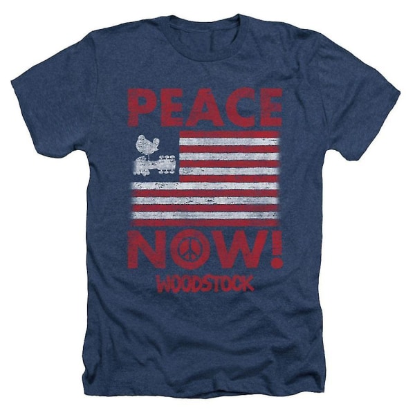Woodstock Peace Now T-shirt XL