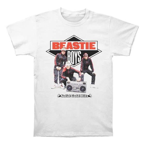 Beastie Boys Solid Gold Hits White T-shirt S