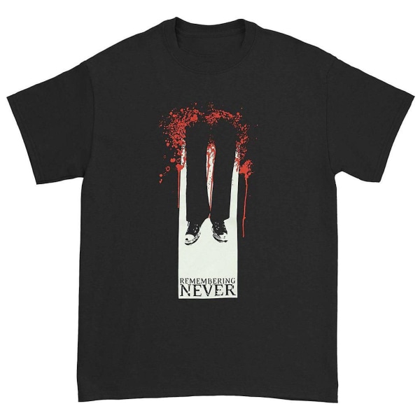 Remembering Never Hang Man T-shirt L