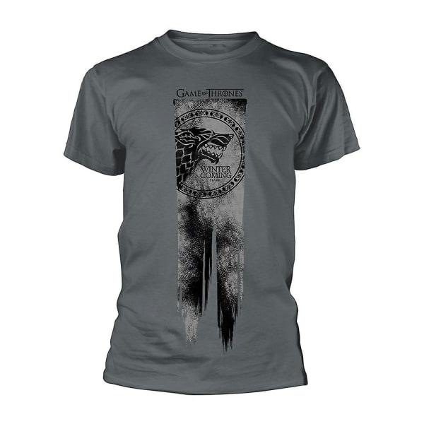 Game Of Thrones Stark Flag Winter Is Coming T-shirt S