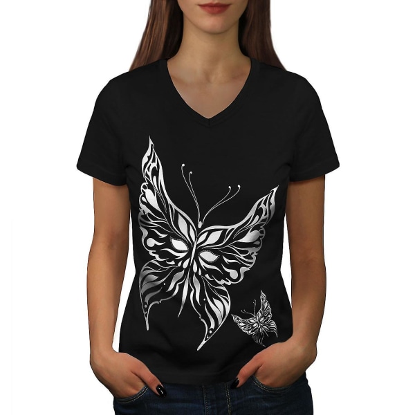 Animal Butterfly Women T-shirt M