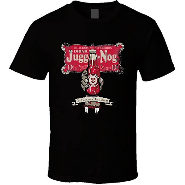 Juggernog Perk-a-cola Call Of Duty Zombies T-shirt för videospel Svart S