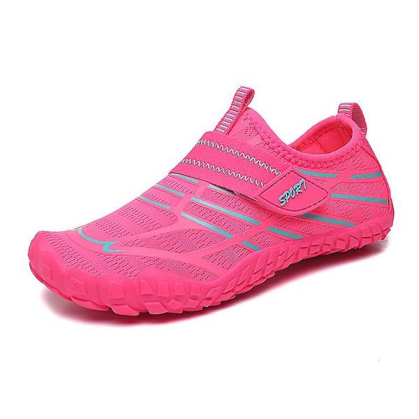 Vattenskor för barn River Walking Shoes Quick Dry River Sea Aqua Sneakers Strandskor 23 Red 29
