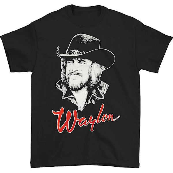Waylon Jennings Draw 84 T-shirt M