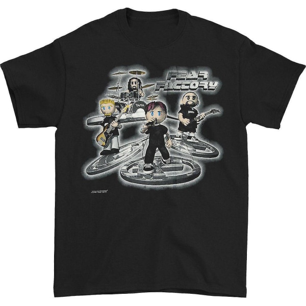 Fear Factory 3d Toons T-shirt L