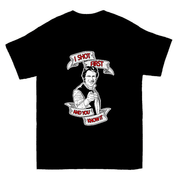 Han Shot First T-shirt M