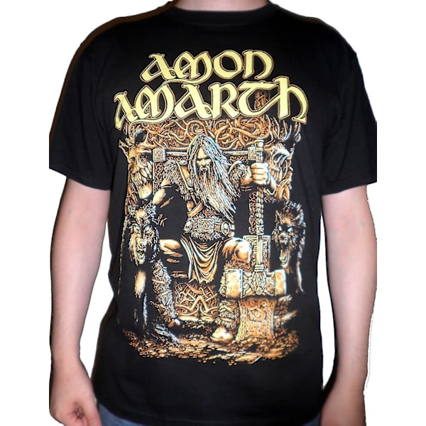 Amon Amarth Herr Thor Odens Son T-shirt Svart X-Large