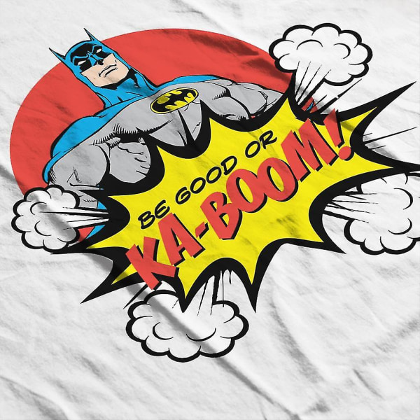 Batman Christmas Be Good Eller Ka Boom barn-T-shirt