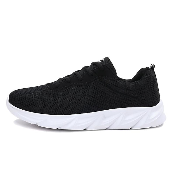 Löpning för herr Andas promenader Atletiska Skor Mode Sneakers 3Ba929 BlackWhite 42