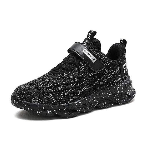 Barn Sneakers Pojkar Basketskor Halkfria Barn Sportskor 3Ba6789 34