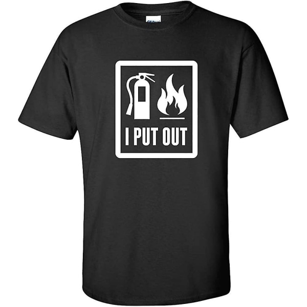 Blackout Tröjor Jag släcker rolig brandman Brandman Emt Gift Herr T-shirt M