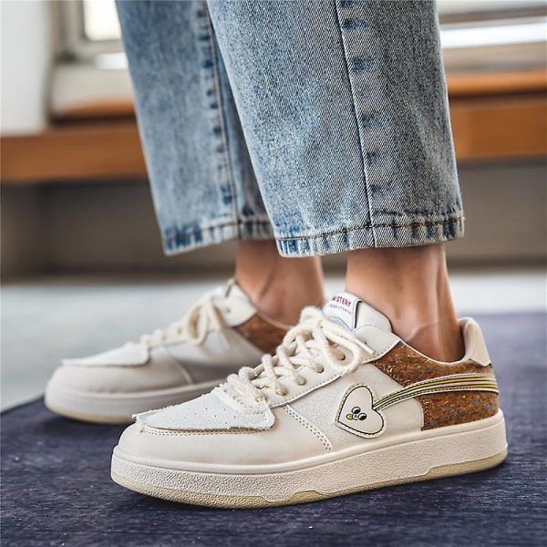 Herrsneakers Andas Herr Skateboarding Skor Löparskor 3Ah029A Beige 40