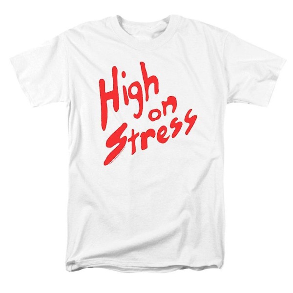 Revenge Of Nerds High On Stress T-shirt L