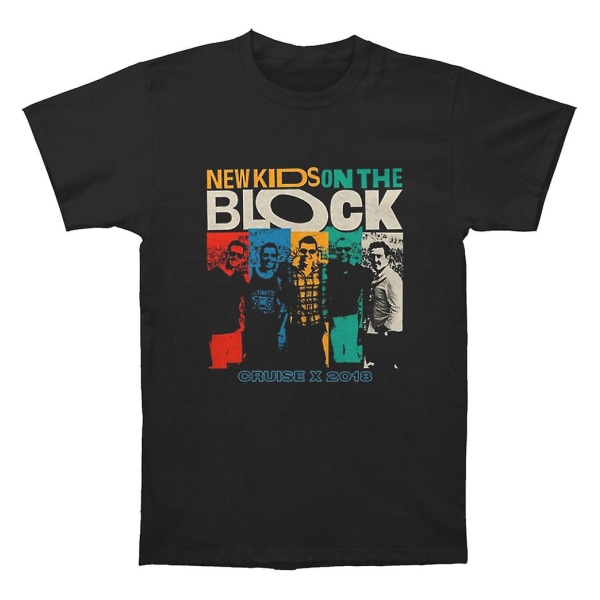 Ny T-shirt för Kids On The Block Cruise X 2018 L