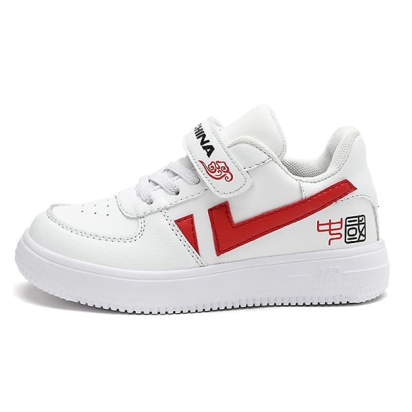 Kids Sneakers Andas löparskor Mode Sportskor 2C8886 Red 32