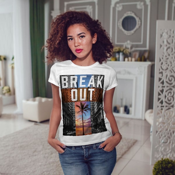 Break Out City Women T-shirt XL