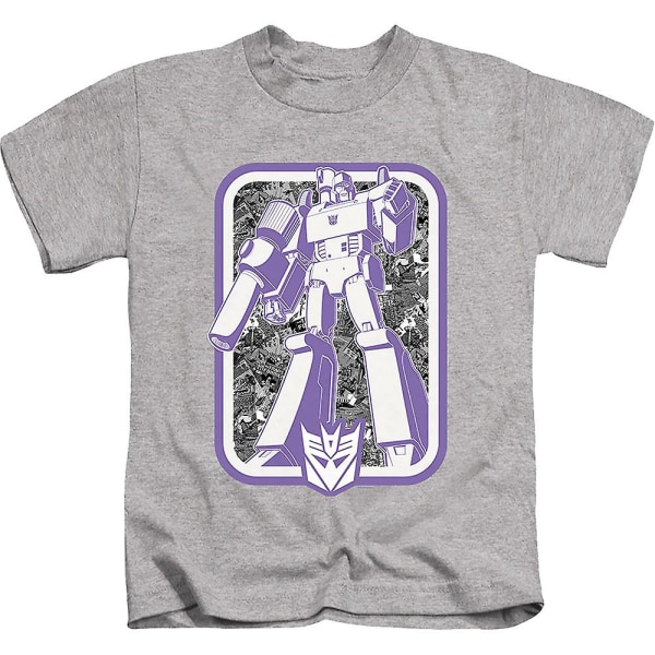 Youth Decepticons Leader Megatron Transformers Shirt XL