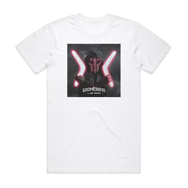 Smash Into Pieces Boomerang T-shirt Vit M