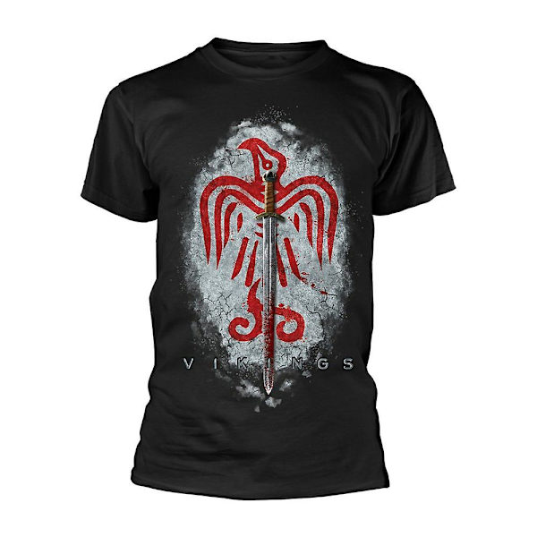 Vikings Raven Sword T-shirt M