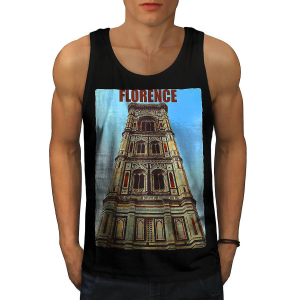 Florence City Mode Män Blacktank Top XXL