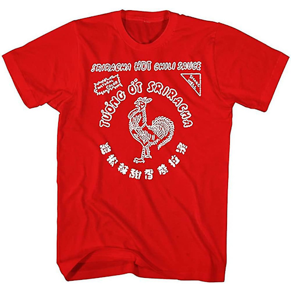 Sriracha Hot Chili Sauce Herrskjorta XX-Large