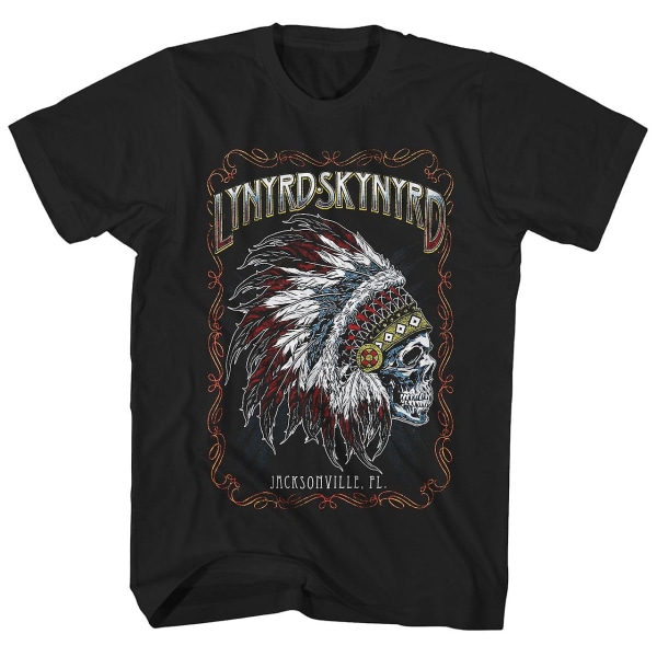 Lynyrd Skynyrd Tee Jacksonville Chieftain Lynyrd Skynyrd Skjorta L