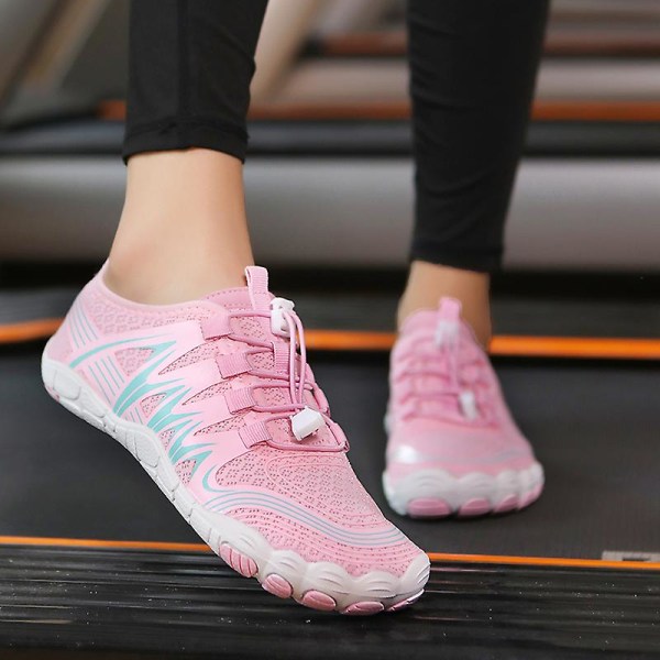 Vattenskor för män Snabbtorkande Sport Aqua Skor 3Ba8302 Pink 36